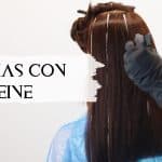 como hacer mechas en casa con peine