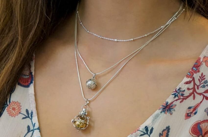 colgantes Llamadores de Ángeles - Plata